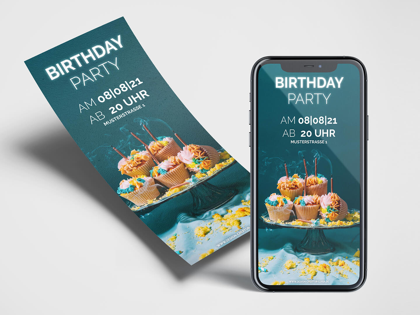 Freebies kostenlose Vorlage Einladungen Geburtstag