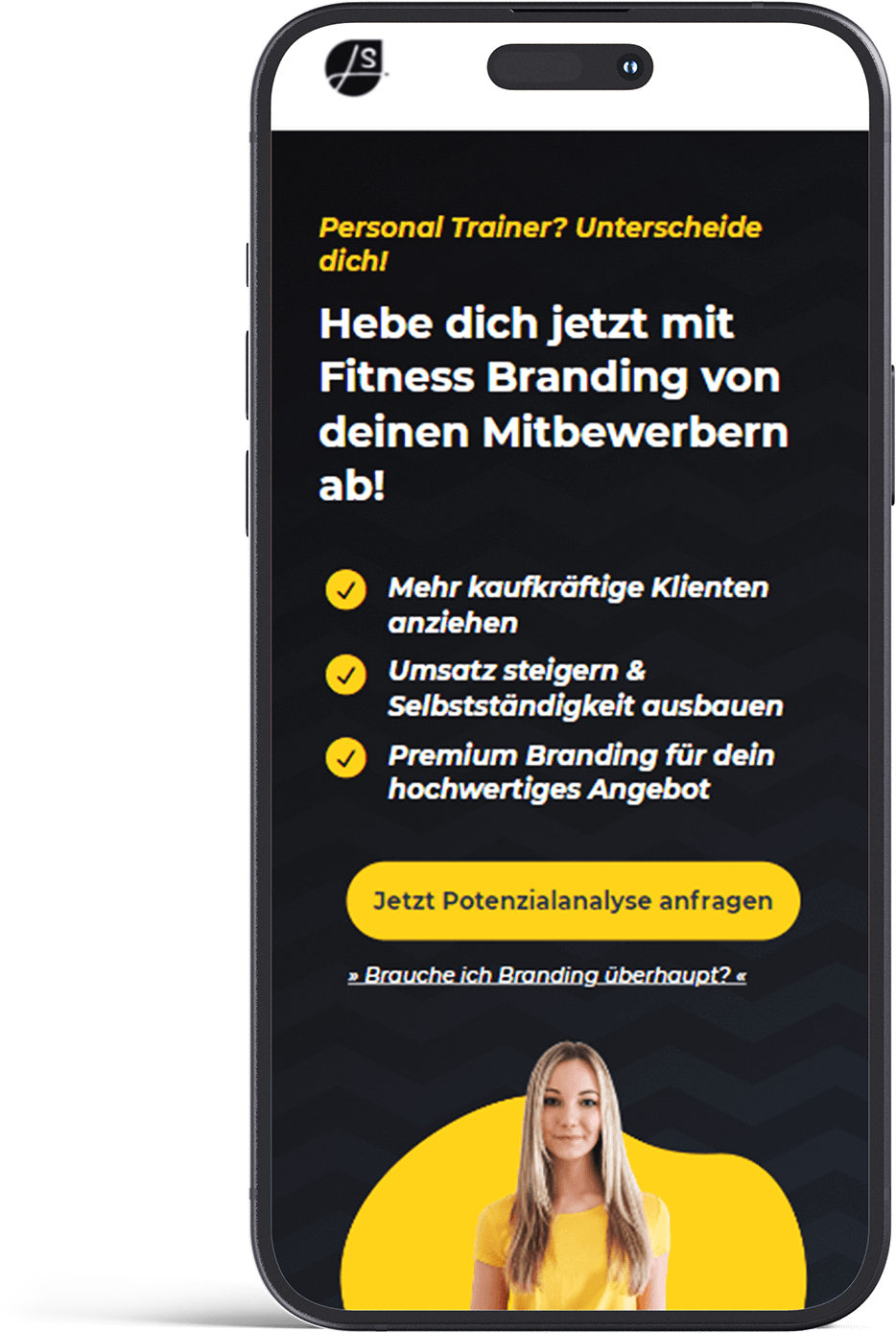 webdesign fitness branding